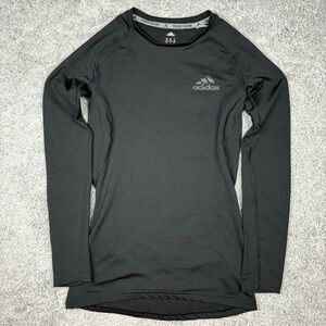 Adidas Top Womens Small Long Sleeve Crewneck Team Issue Climawarm Performance